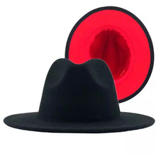 Load image into Gallery viewer, Chrissy Fedora Hat (Black)